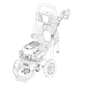 BRIGGS AND STRATTON 020770-00 Pressure Washer - Equipment Model Image